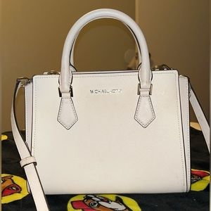 White purse